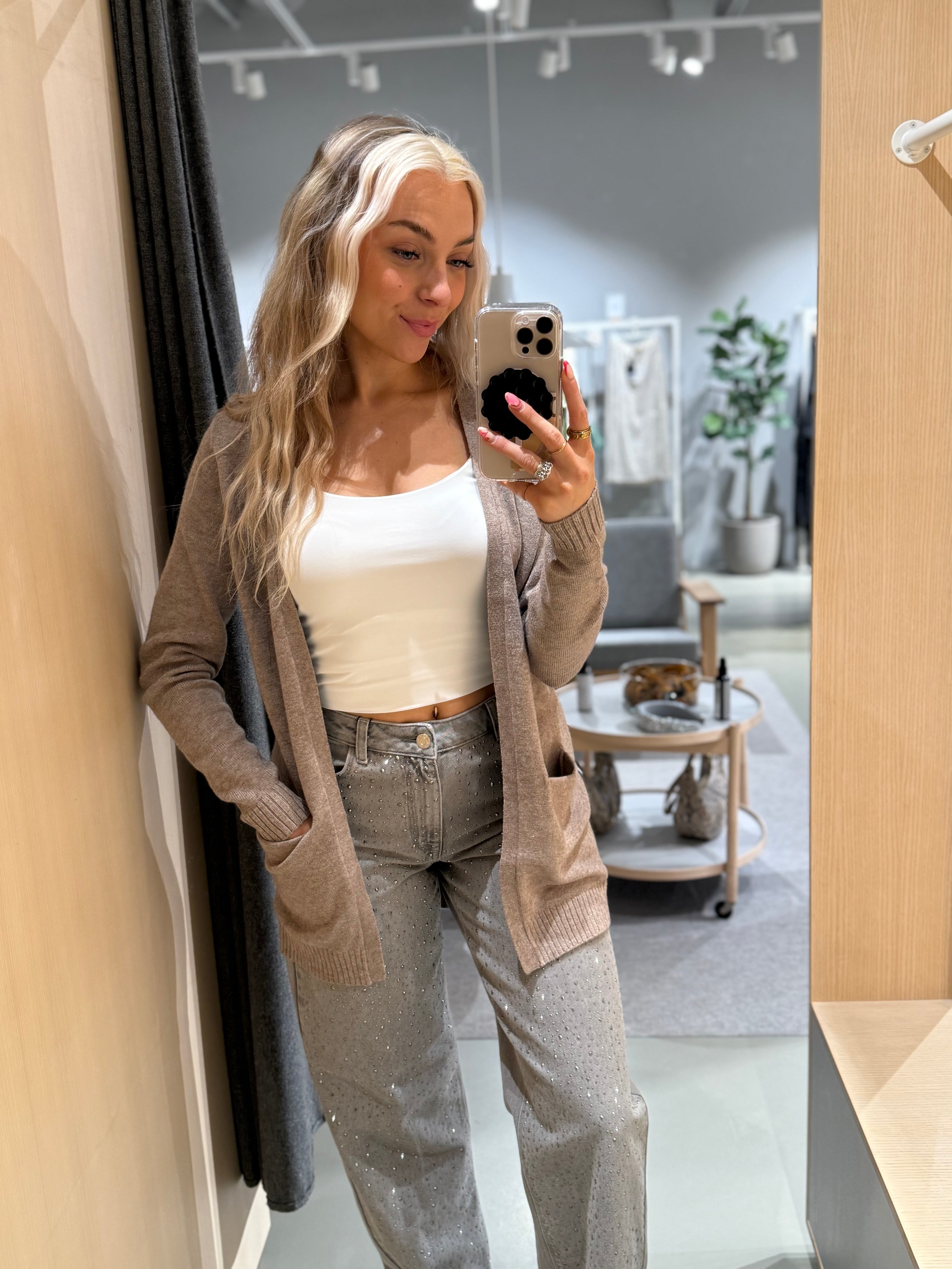 VIRIL Knit Cardigan - Falcon